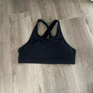 Roxy. sports bra. black. size xs/s. removable pads